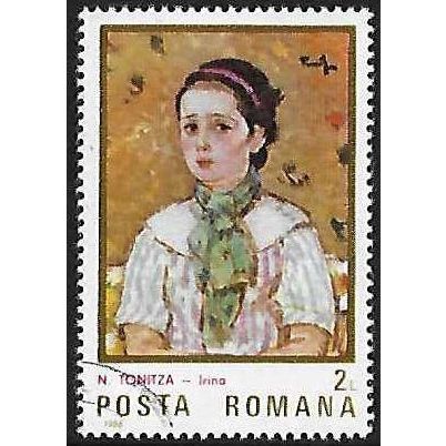 Romania Mi 4232: 1 L. multicoloured Irina (Nicolae Tonitza (1886-1940)).