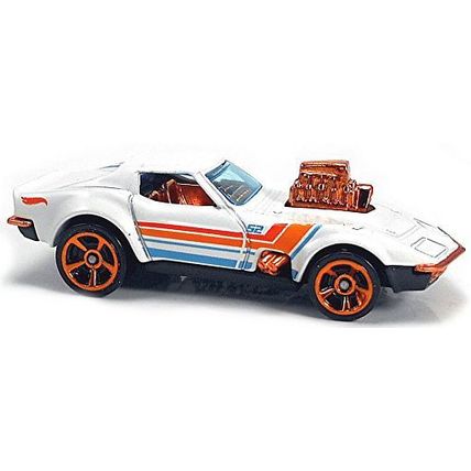 Hot Wheels - '68 Corvette-Gas Monkey Garage: Pearl & Chrome Series #5/6 (2020)