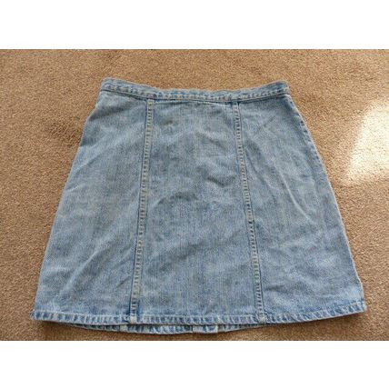 Blue Denim FRESH SPIRIT Mini Skirt Size 40, UK size 12