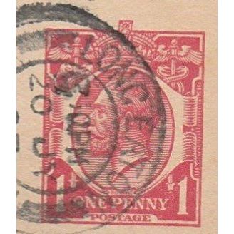 Postal Stationary. George V 1d Red Pre-decimal, From Lettergram