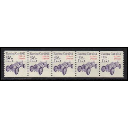 2262a 17.5c Race Car Fine MNH Dry Gum PNC 1/5 X1047