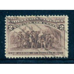 Used 231 2c Landing of Columbus Fine M02651