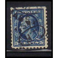 Used 466 5c George Washington Almost Very Fine K3721