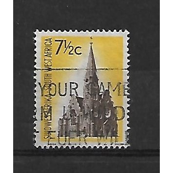 SouthWestAfrica.SG179 7 1/2c German Lutheran Church,Windhoek.Fine Used.May21a