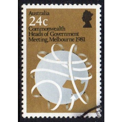 Australia 1981 Commonwealth Heads of Government Meeting (CHOGM) 24c Used