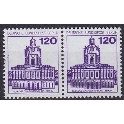 GERMANY BERLIN [1982] MiNr 0675 2er ( **/mnh ) Burgen Schlösser