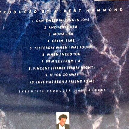 Julio Iglesias: Starry Night 1990 Music CD (Z29EC)