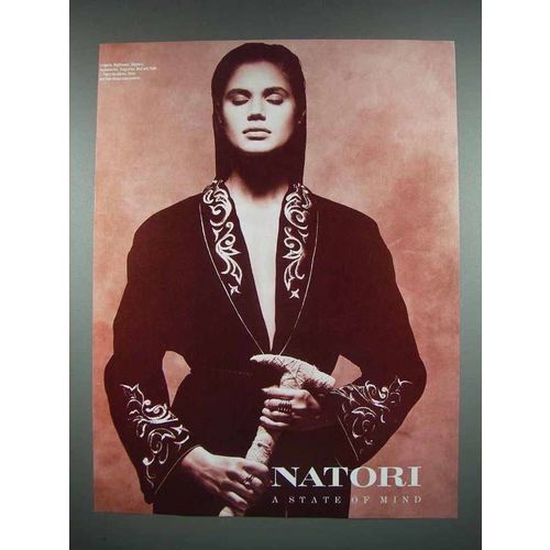 1989 Natori Fashion Ad - A State of Mind