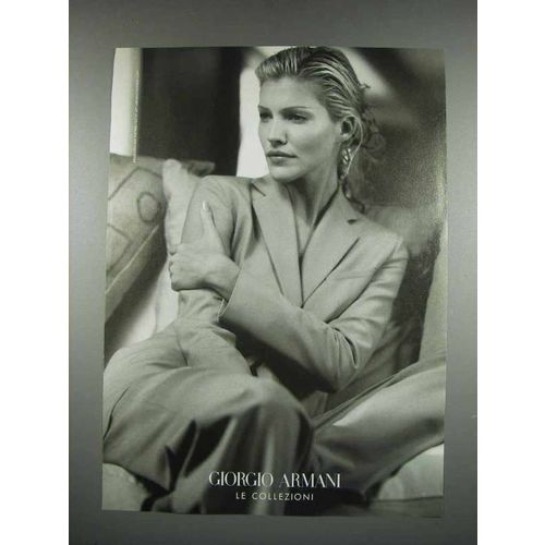 1999 Giorgio Armani Designer Fashion Ad - Le Collezioni