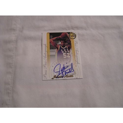 Jabari Smith 2000 Press Pass SE Authentics AUTOGRAPH