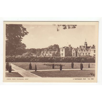 Knole House near Sevenoaks Postcard Kent K16