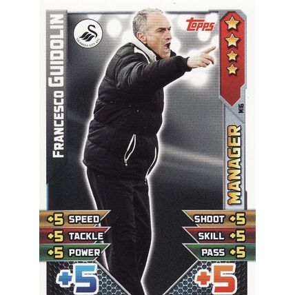 Match Attax 2015/2016 Extra M16 Francesco Guidolin Swansea City