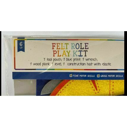 Horizon Group Felt Role Play Kit Construction Imagination Play Learning - FREE S