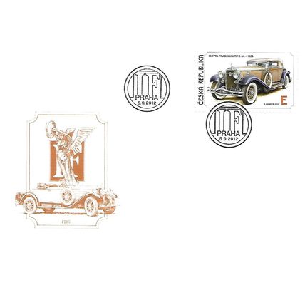 Mi 734/9 FDC: Vintage Cars: Drawings by Václav Zapadlík