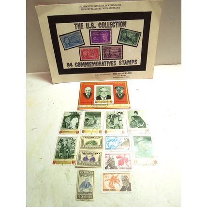 Lot of 18 Vintage FDR Postage Stamps President Franklin Delano Roosevelt