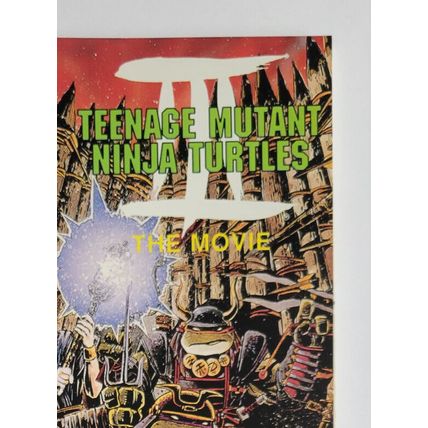 TEENAGE MUTANT NINJA TURTLES III The Movie Comic / 1993 Archie Comics NM- Cond.
