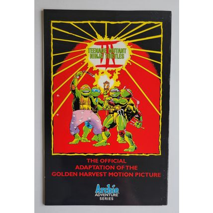 TEENAGE MUTANT NINJA TURTLES III The Movie Comic / 1993 Archie Comics NM- Cond.