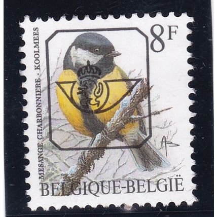 Belgium 1986 River Kingfisher 8f Precancelled SG 2852 VGC