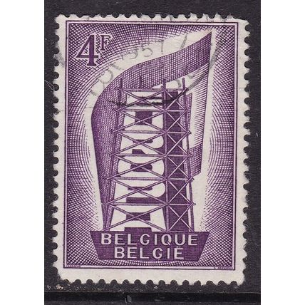 Belgium 1956 Europa 4f Fine Used SG 1583 VGC