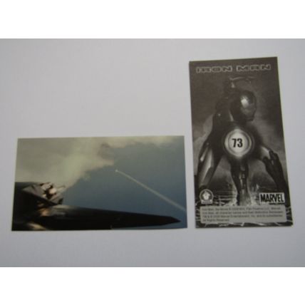 Marvel - Iron Man The Movie 2008 - Preziosi Sticker Drop-down Choice (e18)