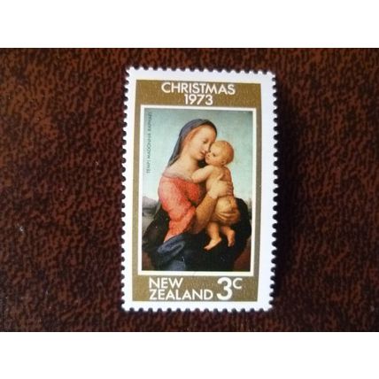 New Zealand 1973 Christmas 3c Tempi Madonna Raphael mint stamp SG1034 art