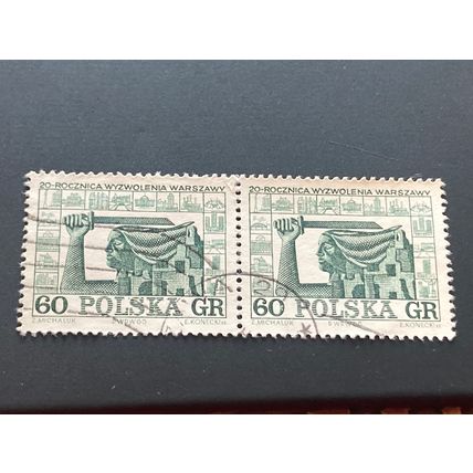 Briefmarke Polen 60 Groszy 1965 Michel 1561 gestempelt