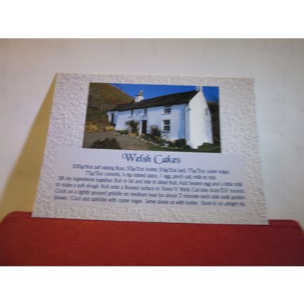 WELSH CAKES by Janet Baxter unused postcard by Judges =