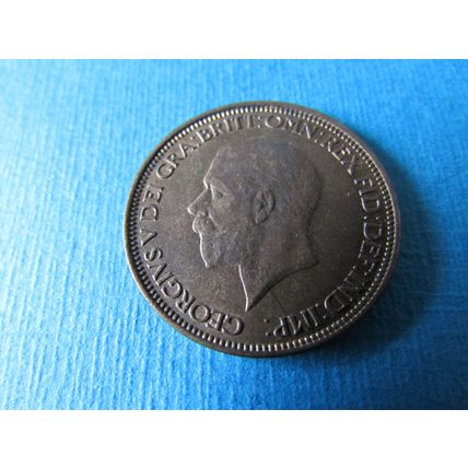 1935 GEROGE V HALFPENNY LOW MINTAGE FREE POST. (gg)