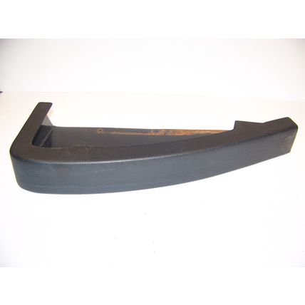 1965 DODGE MONACO REAR SEAT SIDE FILLER PLASTIC BLACK OEM #2581106 & 2581107