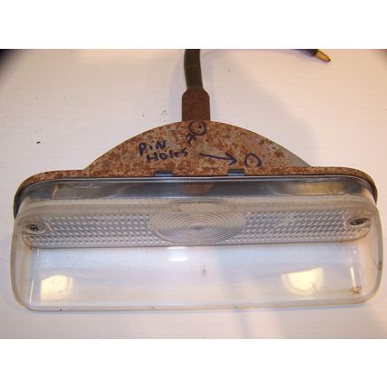 1976 DODGE RAMCHARGER RH FRONT TURN SIGNAL ASSY OEM CLEAR LENS TRUCK POWER WAGON
