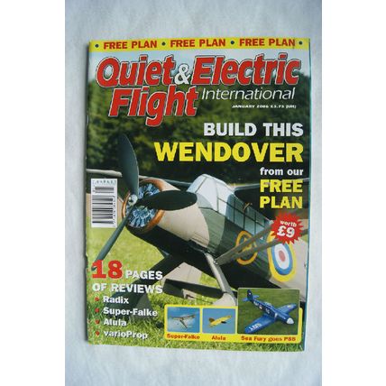 2006 Quiet & Electric Flight Magazine - January + Plans