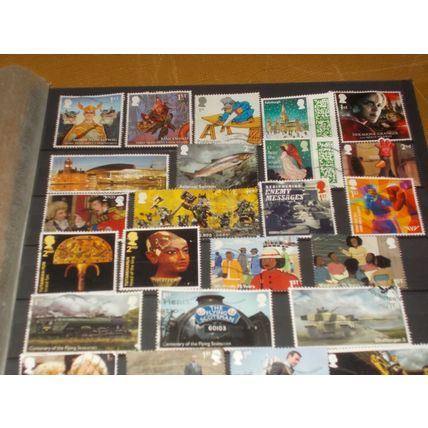 36 RECENT COMMEMORATIVE STAMPS USED