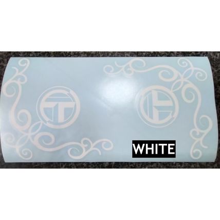2 X T4 CAMPER DECAL BONNET STRIPES 2 DESIGNS MANY COLOURS