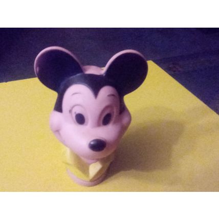 Old Vintage Original Walt Disney Mickey Mouse Squeeze Toy 1970s