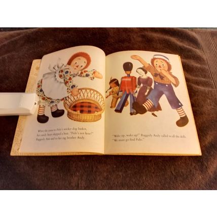 Little Golden Book Raggedy Ann And Fido By Barbara Hazen (C) Third Edition 1970