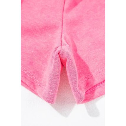 Bonbon Mineral Wash Drawstring Waist Hollow Out Back Short Sleeve Romper