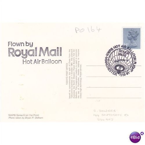 Royal Mail Hot Air Balloon (PO164)
