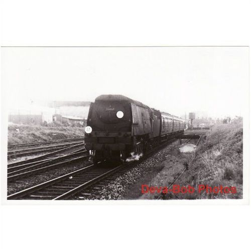 Railway Photo SR BB 34057 Biggin Hill POOLE Southern Battle of Britain Loco