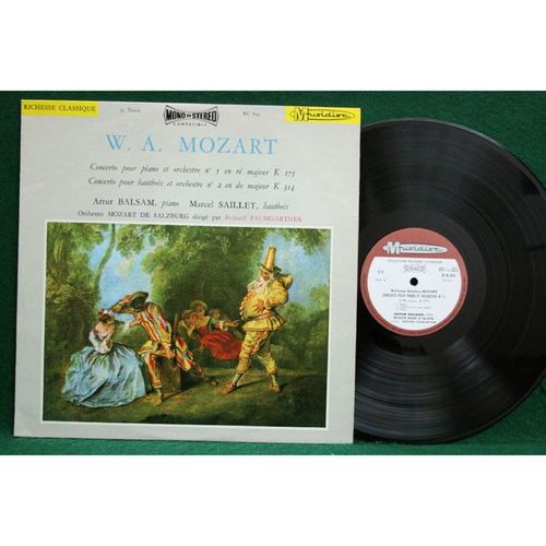 Balsam/Saillet/Paumgartne  r - Mozart Concertos 5 & 2 - 30 RC 854 - VG+
