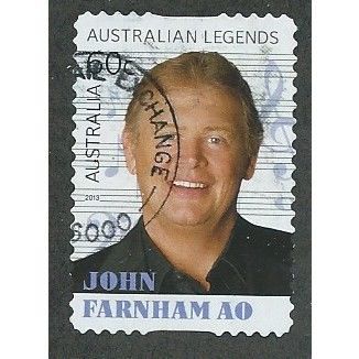 AUS 2013 60c (S/A) 'AUSTRALIAN LEGENDS- JOHN FARNHAM' FINE USED (EBID36-227)