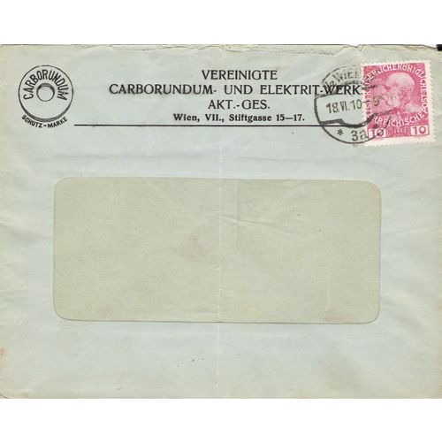 1) Mi 144 v: 10 h. rose carmine Golden Jubilee, chalk surfaced paper.