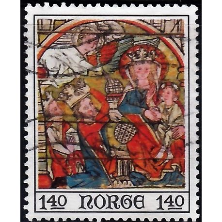 Norway, 1975 1.40k Christmas, SG 751 (Scott #668), used