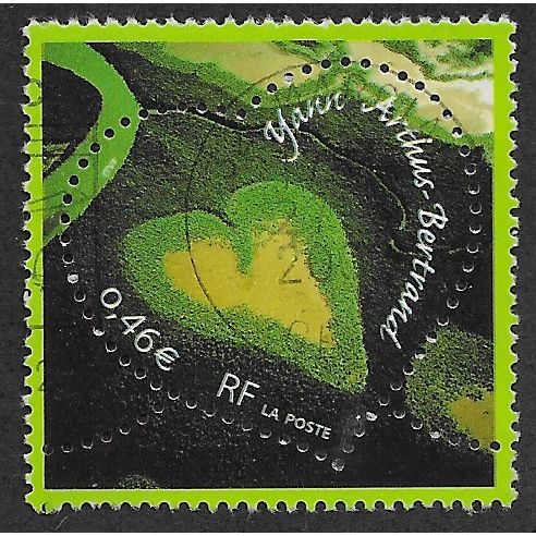 FRA 2002 46c 'ST VALENTINES DAY' FINE USED (EBID55-936)
