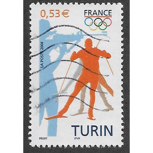 FRA 2006 53c 'WINTER OLYMPICS - TURIN' FINE USED (EBID56-133)