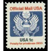 O127 1c Eagle Very Fine MNH G0455