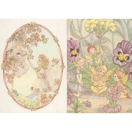 Fairy World Collection Blossom Primrose Pixies 2x Postcard s