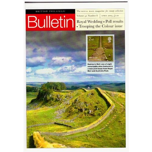 2005 British Philatelic Bulletin Magazine Vol.42 No.8