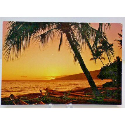 Hawaii Postcard "Maui Sunset" Island Heritage (A5)