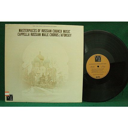 Cappella Russian Male Chorus - Masterp. of Russian Church Music - WGS 8128 - NM