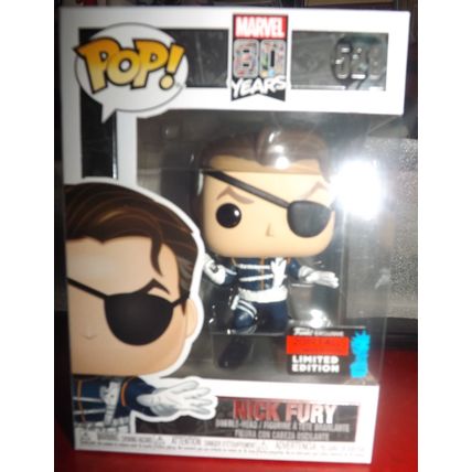 Marvel 80 Years NICK FURY (2019 FALL CON - NYCC) Exclusive LE Funko Pop! #528